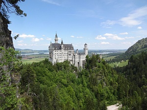 Neuschwanstein Castle from Mary